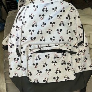 Mickey Mouse reflective allover backpack
